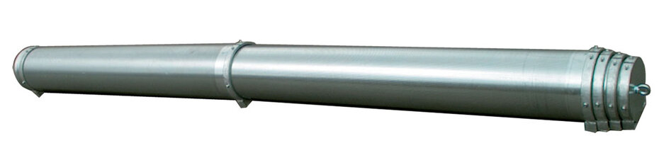 Teleskopbelüftungsrohr 10m lang