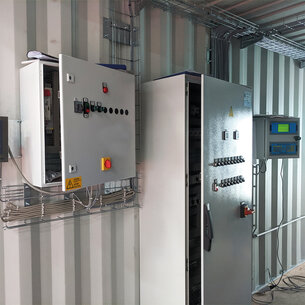 HIMEL Schaltschrank für die Wiege- & Dosiersteuerung