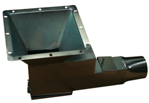 Saugspeiseeinrichtung mit Trichter für hohe Ansaugleistungen