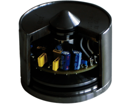 Schnittmodell einer HIMEL Präzisions- Wiegemessdose