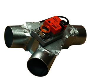 Motorbetriebenes Saugventil 3" / 1x45°