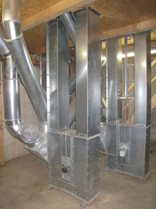 Becherelevator unten