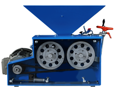 GQ24S Antriebseite mit Doppelriemenantrieb