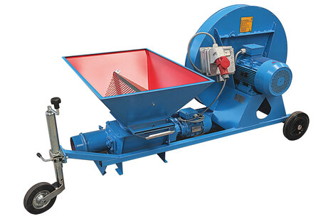 Körnergebläse KM-Z mit Trichter