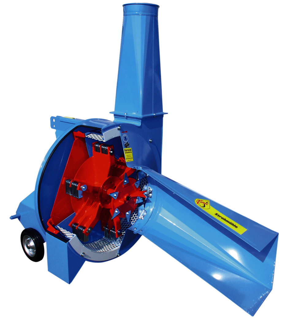 HIMEL Strohmühle STZ540 mit Gelenkwellenantrieb als Schnittmodell