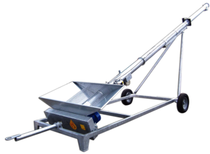 Getreidekanone Ø200mm mit höhenvertellbarem Fahrwerk