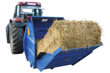 HIMEL Ballenauflöser RSM 1500 mit Dreipunktanhängung 1,5m breit ohne Räder