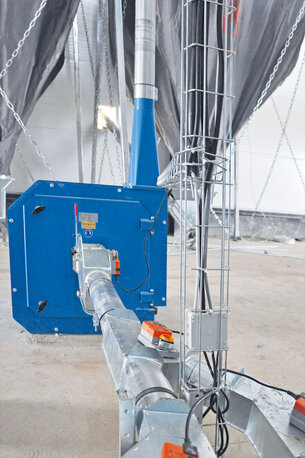 GMS 150 integriert in eine vollautomatische Mahl- & Mischanlage