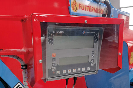 HIMEL Fräsmischwagen HX mit Wiegecomputer DG500