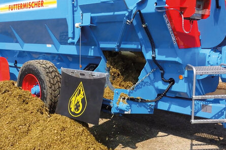 HIMEL HX108 mit Standardaustragung vorn rechts