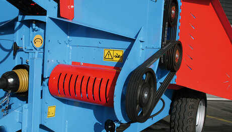 HIMEL RSM Turbo Keilriemenantrieb Detailaufnahme