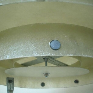 HIMEL GFK Silo mit Klimamembran Detailaufnahme