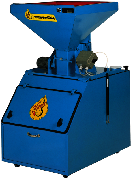 Schrotmühle mit Kasten SK75 - 100