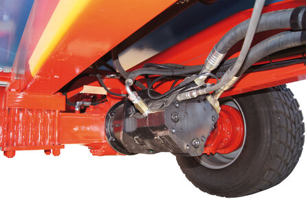 Achsantrieb mit Differentialsperre