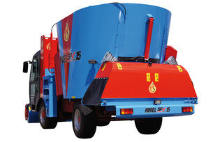 HIMEL Selbstfahrer SFV mit Querförder- Austragband hinten