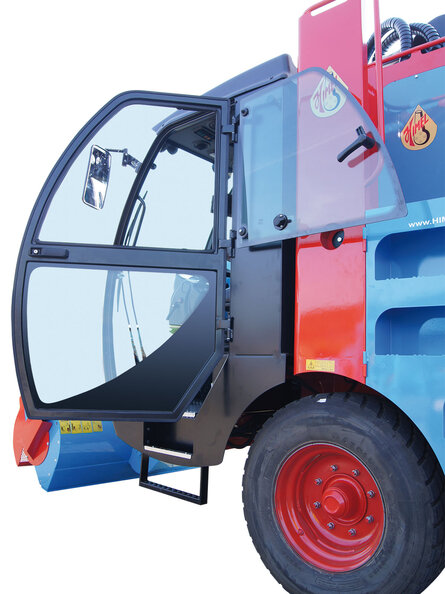 Einstiegstür geteilt